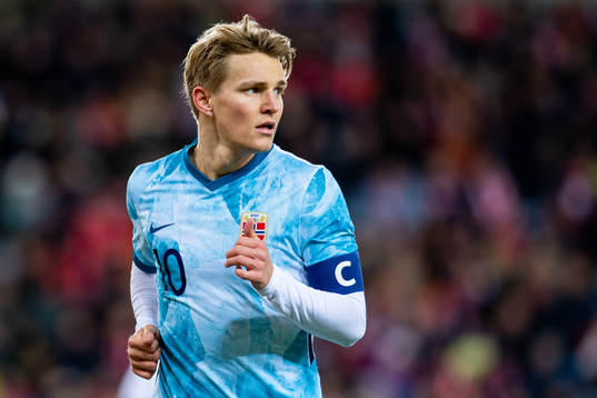 Martin Ødegaard of Norway