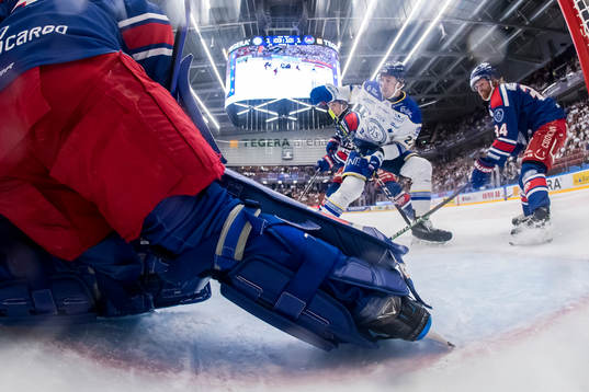 Leksands Marek Hrivik och Oskarshamns Philip Samuelsson