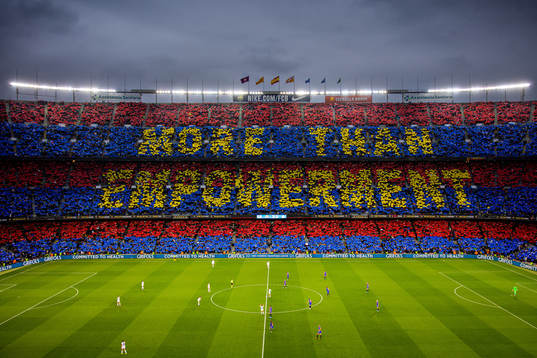 General view of Camp Nou