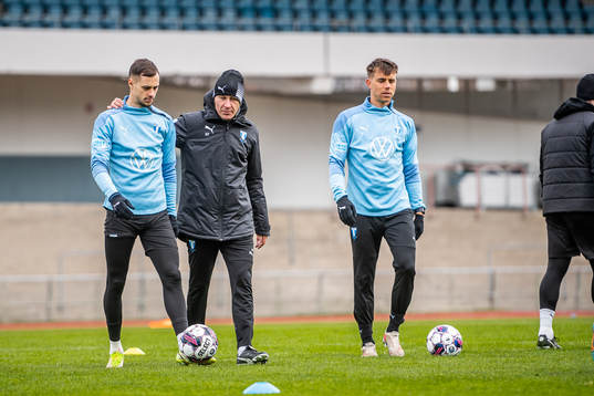 Veljko Birmancevic, assisterande tränare Nikola Trajkovic