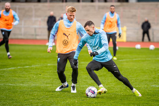 Anders Christiansen och Veljko Birmancevic