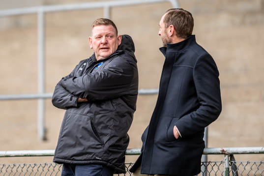 Lagkoordinator Alf Westerberg och sportchef Andreas Georgson