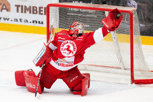 Troja/Ljungbys målvakt Markus Ruusu