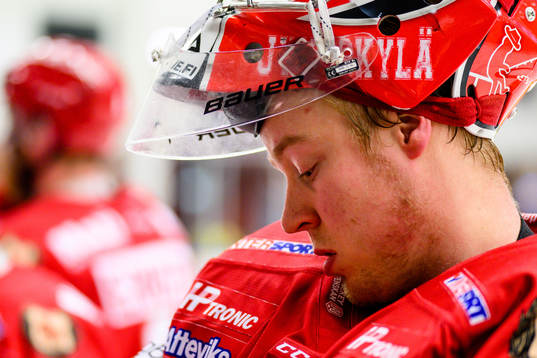 Troja/Ljungbys målvakt Markus Ruusu