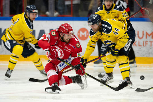 Troja/Ljungbys Arvid Degerstedt och Södertäljes Erik