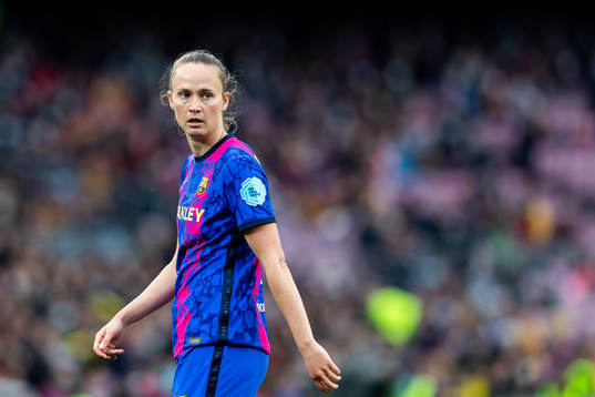 Caroline Graham Hansen of Barcelona
