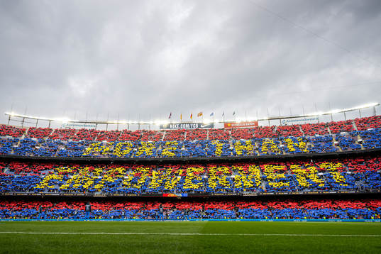 General view of Camp Nou