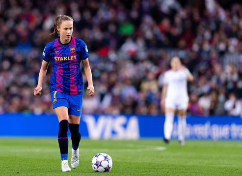 Caroline Graham Hansen of Barcelona
