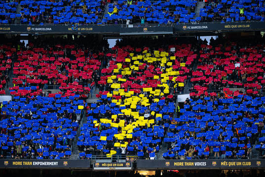 General view of Camp Nou