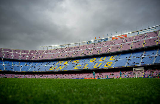 General view of Camp Nou