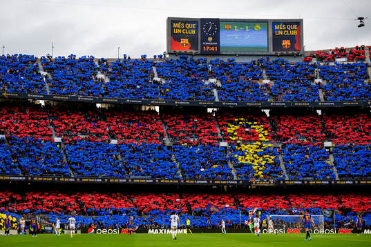 General view of Camp Nou