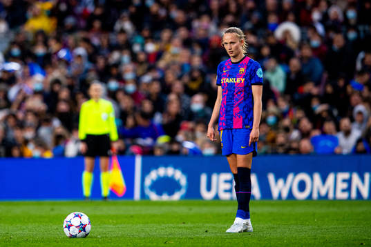 Caroline Graham Hansen of Barcelona