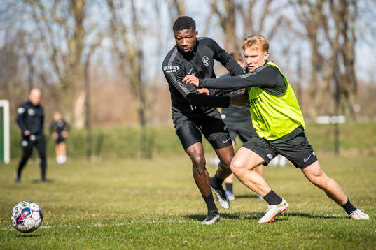 Ousmane Diawara och Edvin Dahlqvist