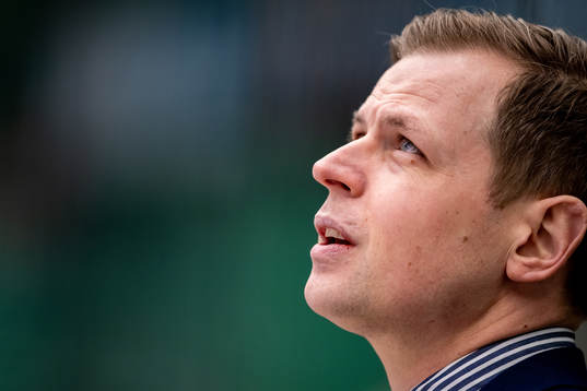 Oskarshamns tränare Martin Filander