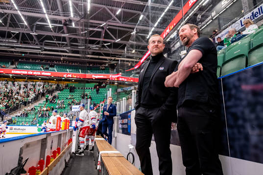 Oskarshamns  assisterande tränare Jeff Jakobs