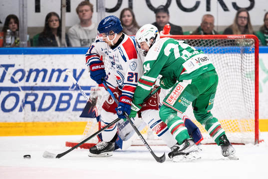 Oskarshamns Brian Cooper och Rögles Marco Kasper