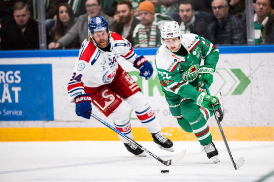 Oskarshamns Philip Samuelsson och Rögles Daniel Zaar