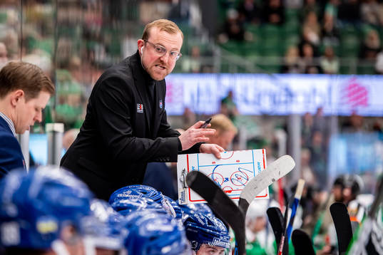 Oskarshamns assisterande tränare Jeff Jakobs
