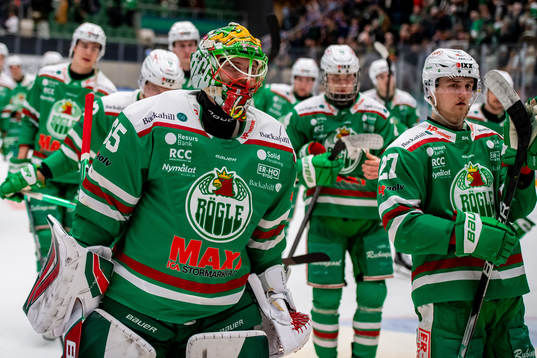 Rögles målvakt Christoffer Rifalk deppar