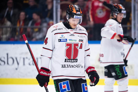 Örebros Jani Lajunen deppar