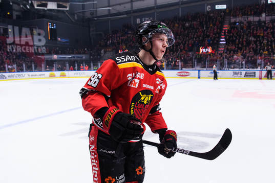 Luleås Pontus Andreasson jublar