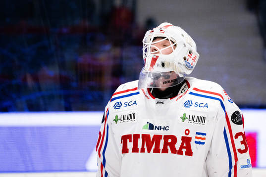 Timrås målvakt Jacob Johansson