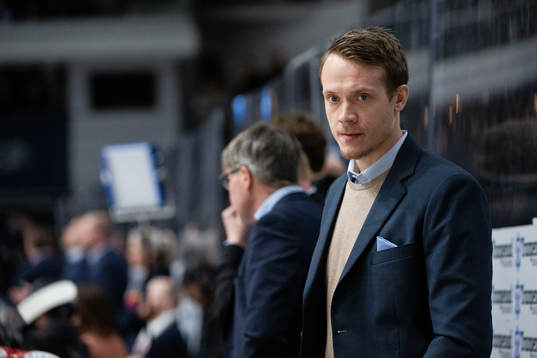 Timrås Didrik Strömberg i båset