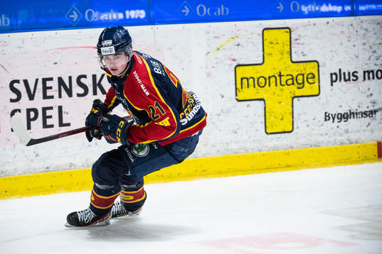 Djurgårdens Filip Cederqvist jublar