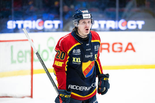 Djurgårdens Marcus Sörensen deppar