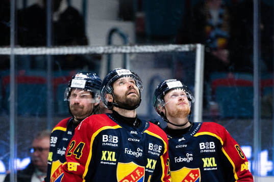 Djurgårdens Stefan Warg , Ludvig Rensfeldt och Linus