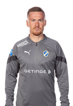 Halmstads Assisterande tränare Johan Bergström