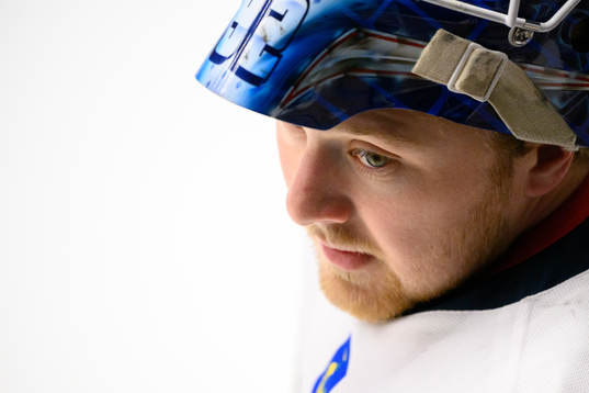 Västerviks målvakt Edvin Olofsson