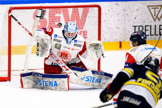 Västerviks målvakt Edvin Olofsson