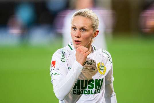 Hammarbys Emilia Larsson deppar