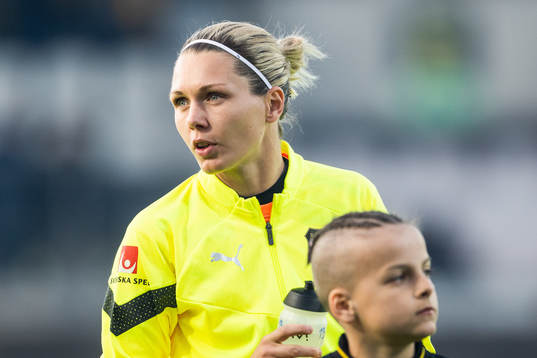 Häckens målvakt Jennifer Falk
