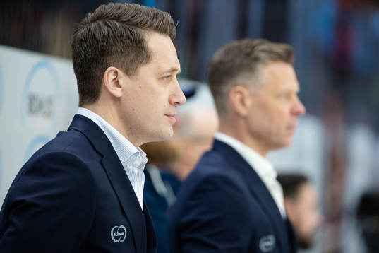 Växjös tränare Sam Hallam
