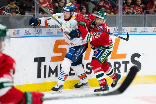 Frölundas Joel Lundqvist och Växjös Joel Persson