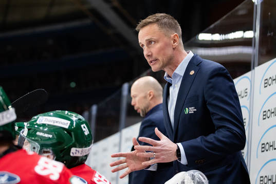 Frölundas tränare Roger Rönnberg