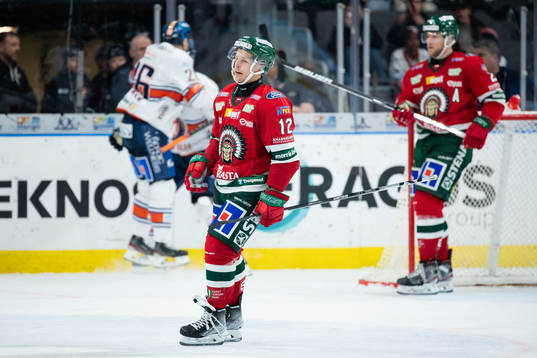 Frölundas Max Friberg deppar