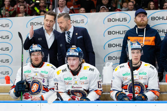 Växjös Erik Josefsson, Michael Krutil och Theodor
