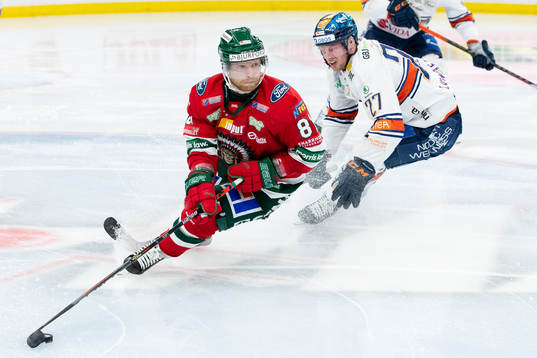 Frölundas Ryan Lasch och Växjös Martin Lundberg