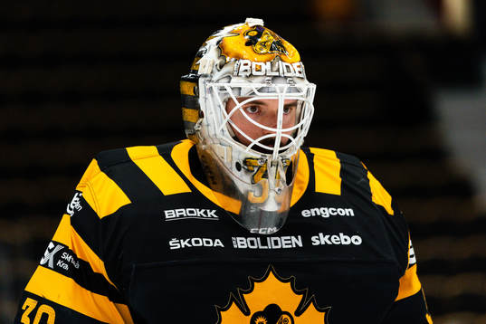 Skellefteås målvakt Gustaf Lindvall