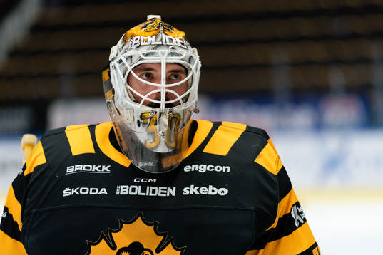 Skellefteås målvakt Gustaf Lindvall