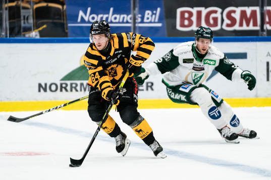 Skellefteås Jonathan Pudas  och Färjestads Per Åslund