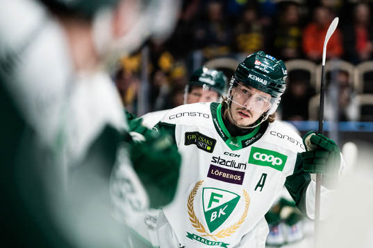 Färjestads Joakim Nygård jublar