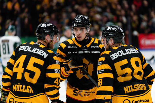Skellefteås Oscar Möller , Adam Wilsby och Oskar Nilsson