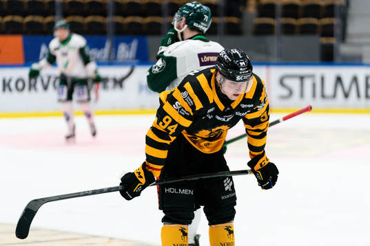 Skellefteås Linus Karlsson deppar