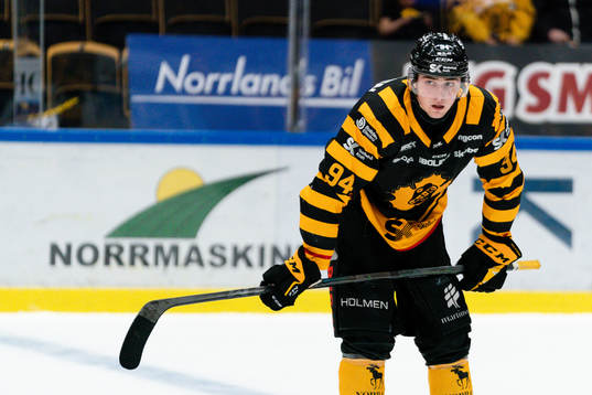 Skellefteås Linus Karlsson deppar
