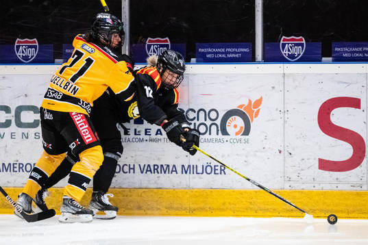 Luleås Anna Kjellbin och Brynäs Mina Waxin