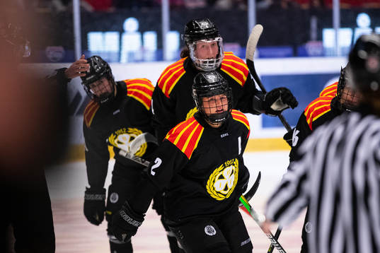 Brynäs Maja Nylén Persson jublar